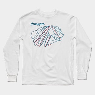 Cranmore Trail Map Long Sleeve T-Shirt